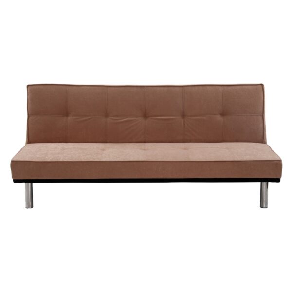 SOFA CAMA ASPEN 3 PUESTOS TELA CAFE