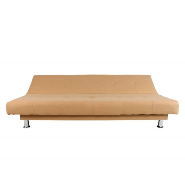 SOFA CAMA BASIC 3 PUESTOS TELA BEIGE - Imagen 2