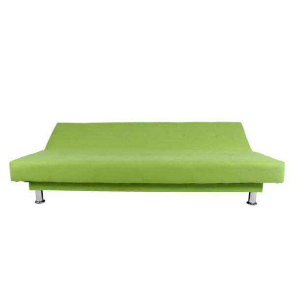 SOFA CAMA BASIC 3 PUESTOS TELA VERDE - Imagen 4