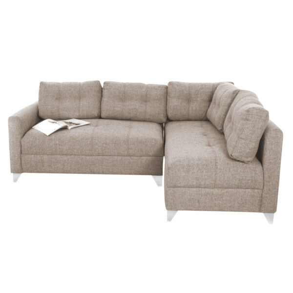 SOFA EN L EMERSON DERECHO TELA BEIGE - Imagen 2