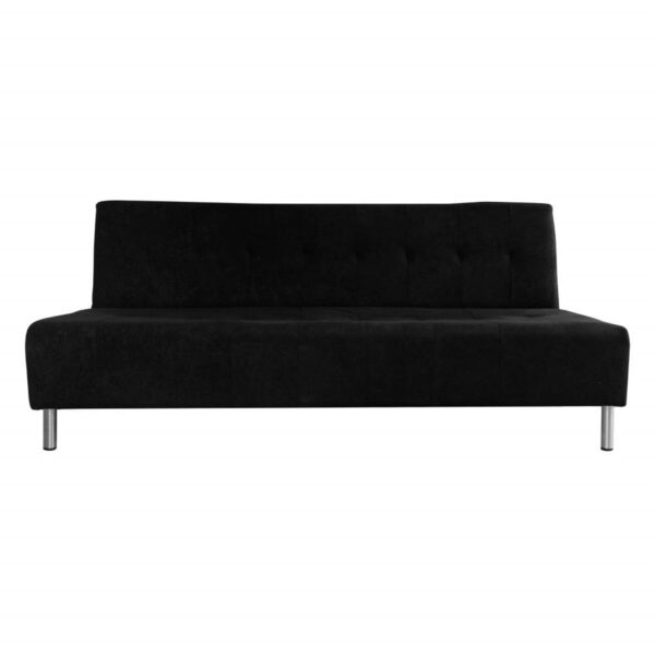 SOFA CAMA MASTER 3 PUESTOS TELA NEGRO