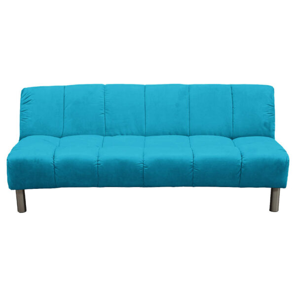 SOFA CAMA ROYAL 3 PUESTOS TELA AZUL