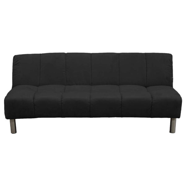 SOFA CAMA ROYAL 3 PUESTOS TELA NEGRO