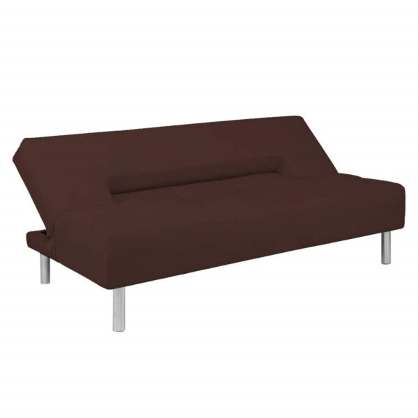 SOFA CAMA MICHIGAN 3 PUESTOS TELA CAFE - Imagen 3