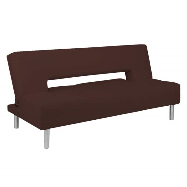 SOFA CAMA MICHIGAN 3 PUESTOS TELA CAFE