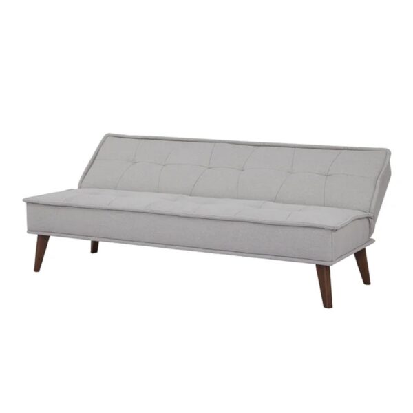 SOFA CAMA OTTO 3 PUESTOS TELA BLANCO - Imagen 3