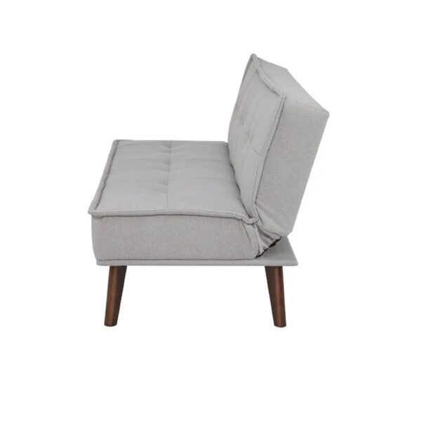 SOFA CAMA OTTO 3 PUESTOS TELA BLANCO - Imagen 2