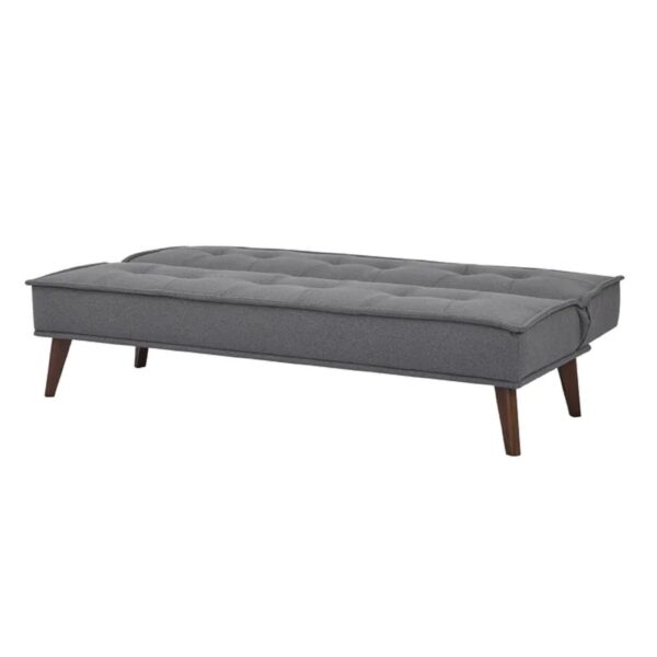 SOFA CAMA OTTO 3 PUESTOS TELA GRIS - Imagen 4