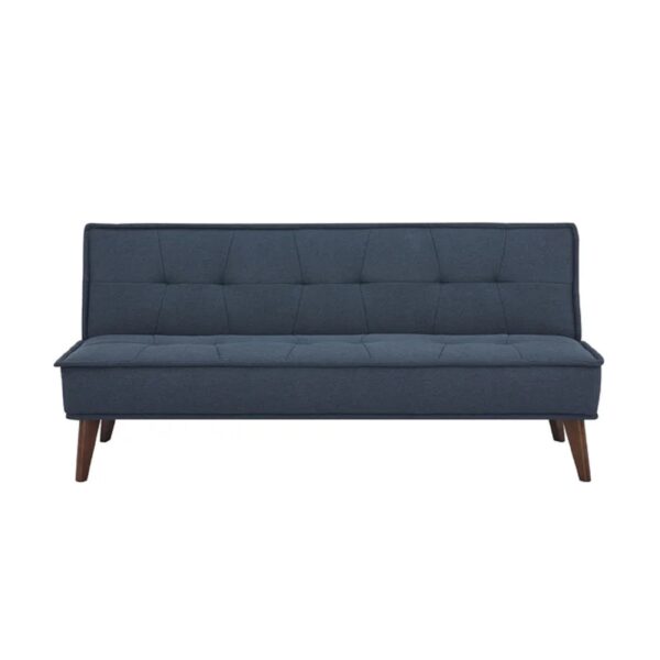SOFA CAMA OTTO 3 PUESTOS TELA AZUL - Imagen 2