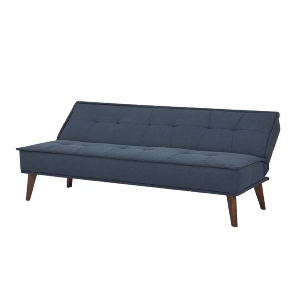 SOFA CAMA OTTO 3 PUESTOS TELA AZUL - Imagen 3