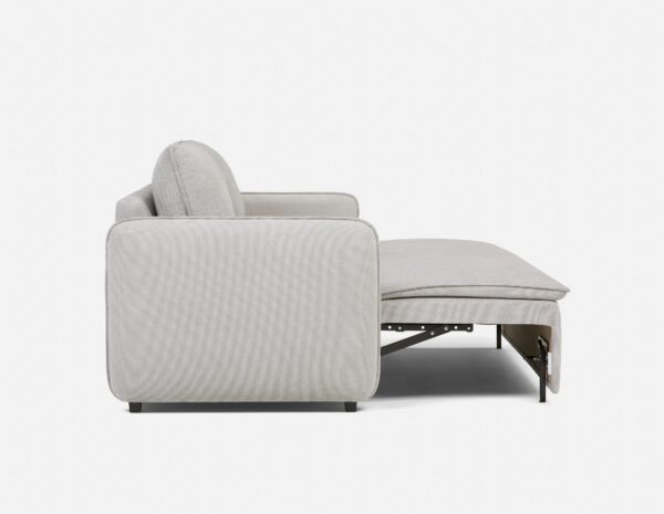 Sofa Cama Cajon Max 3 Puestos Tela Crudo - Imagen 2