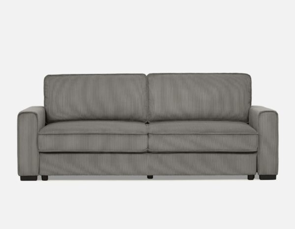 Sofa Cama Cajon Sam 3 Puestos Tela Gris - Imagen 3